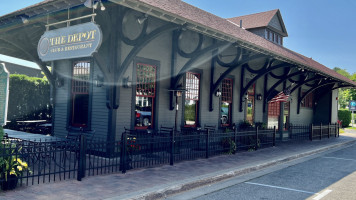 The Depot Dining Club outside