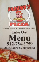 Bambino's Pizza food