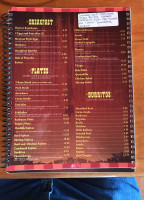 Los Novillos menu