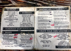 Sutton's Deli menu