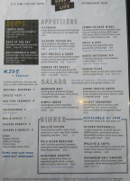 The Good Life Cafe menu