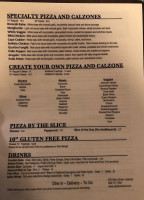 Palio Pizzeria menu