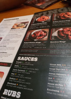 Winghouse Grill menu