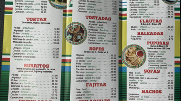 El Nopal menu