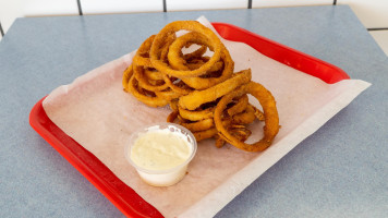 Jim's Famous Charbroiled Burgers food