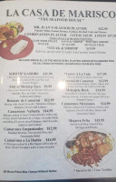 Mr. Juan's Mexican menu