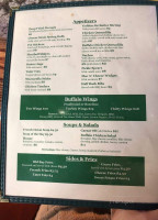 Spread Eagle Tavern menu