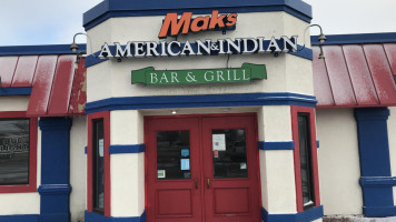 Maks American Indian Grill outside