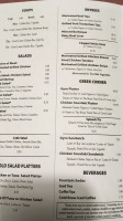 Nick's Cafe At South Park menu