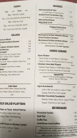 Nick's Cafe At South Park menu