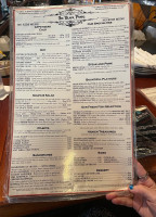 The Black Pearl Oyster Bar menu