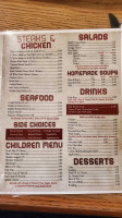 Merricks Ranch House menu