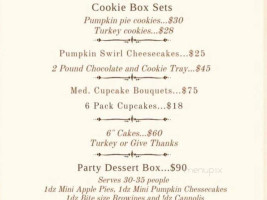 Platinum House Of Sweets menu