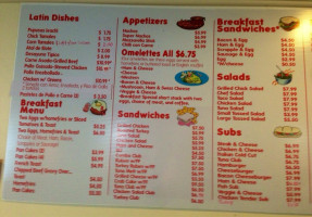 Denise Mexican Grill menu