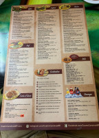 Cuatro Caminos Mexican menu