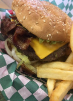 Gold Rush Burgers food