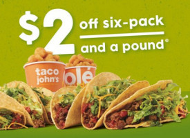 Taco John's food