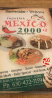 Taqueria Mexico 2000 #2 food