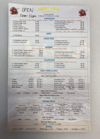 Jersey Crab menu