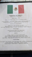 La Palapa menu