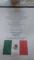 La Palapa menu