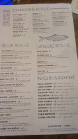 Sushi Blue menu