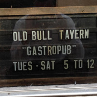 Old Bull Tavern food