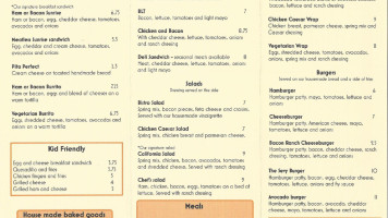 Banks Lake Brew Bistro menu