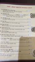 Pho Kho Gia Lai Vietnamese Pho menu