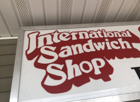 International Sandwich Shop food