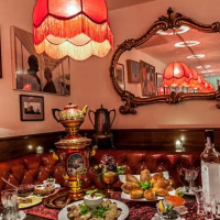 Russian Samovar & Tolstoy's Lounge food