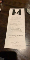 Main Street Social menu