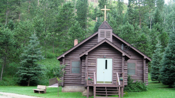 Annie Lode Coffee Cabin outside