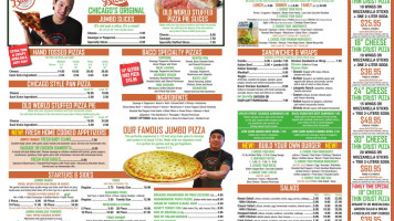 Bacci Pizzeria menu