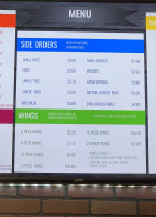 Samvay's Wings Subs menu