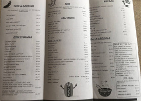 A J's Hot Dogs Gyros menu