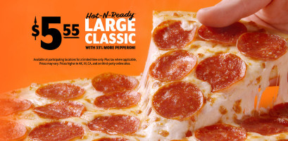 Little Caesars Pizza food