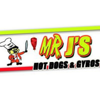 Mr. J's Hot Dogs Gyros food