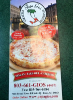 Papa Gio's Pizzeria At Cherokee Lakes Plaza food