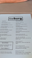 The Burg. menu