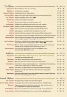 Fultano's Pizza menu