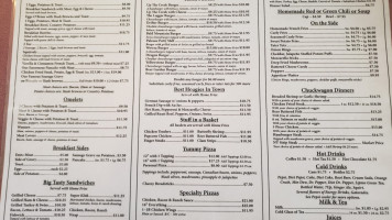 Drifters Western And Grill menu