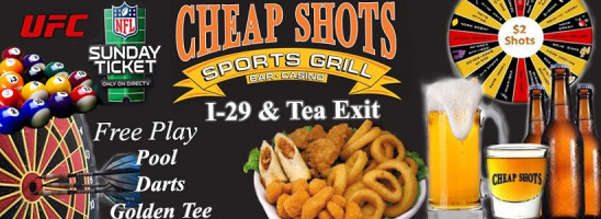 Cheap Shots Sports Grill food