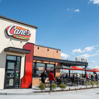 Raising Cane's Chicken Fingers inside