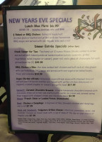 Tailgators Sports Grill menu