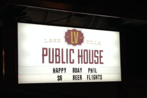 Lake Villa Public House inside