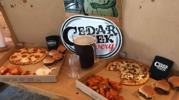 Cedar Creek Brewery food