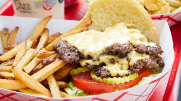 Marley's Shrimp Burger Shack food