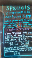 Ricos Tacos inside