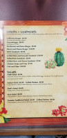 Ricos Tacos menu